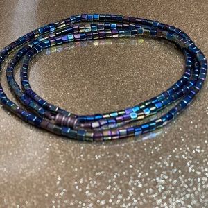 32 1/2 inches heavy metallic beauty belly chain